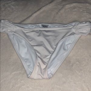 White swim suit bottoms